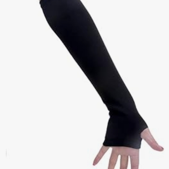 JISEN Punk Winter Armstulpen - Stylische Fingerlose Handschuhe Für Frauen